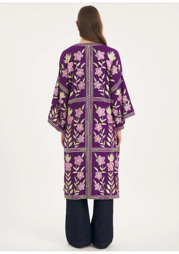 ANTIK BATIK KAFTAN CARIOCA PURPLE