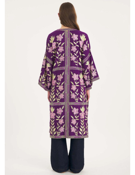 ANTIK BATIK KAFTAN CARIOCA PURPLE