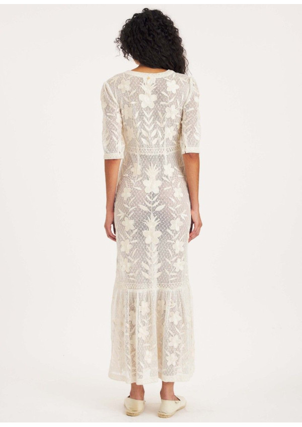 ANTIK BATIK VESTIDO CARIOCA CREAM