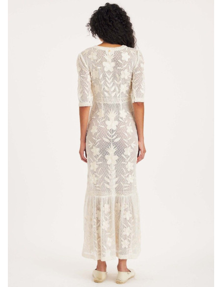 ANTIK BATIK VESTIDO CARIOCA CREAM
