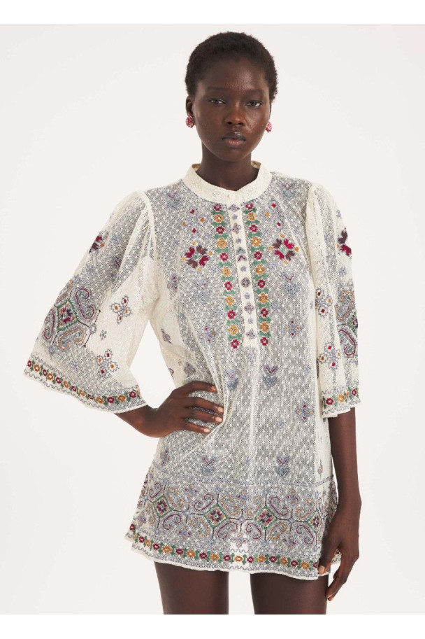 ANTIK BATIK VESTIDO DANAE CORTO