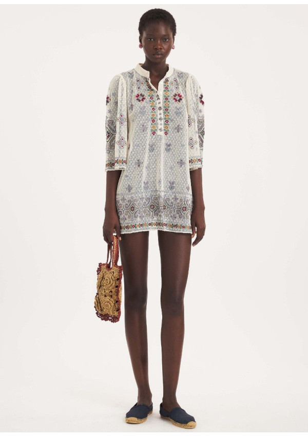 ANTIK BATIK VESTIDO DANAE CORTO