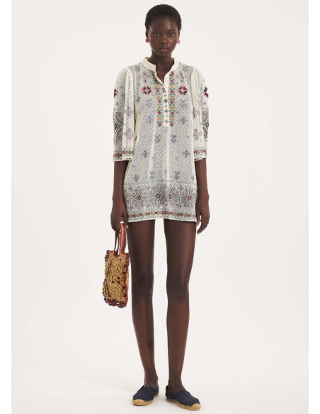 ANTIK BATIK VESTIDO DANAE CORTO