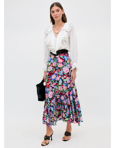 RIXO TOP MILIA WHITE