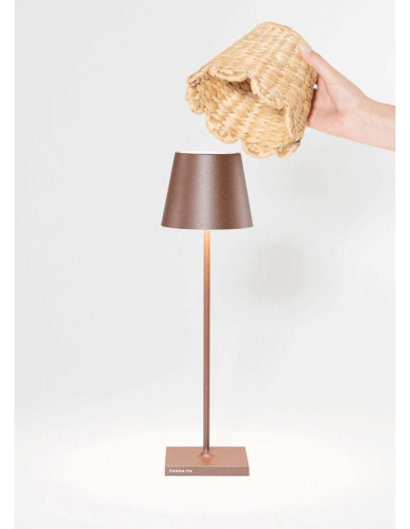 ZAFFERANO PANTALLA MIMBRE