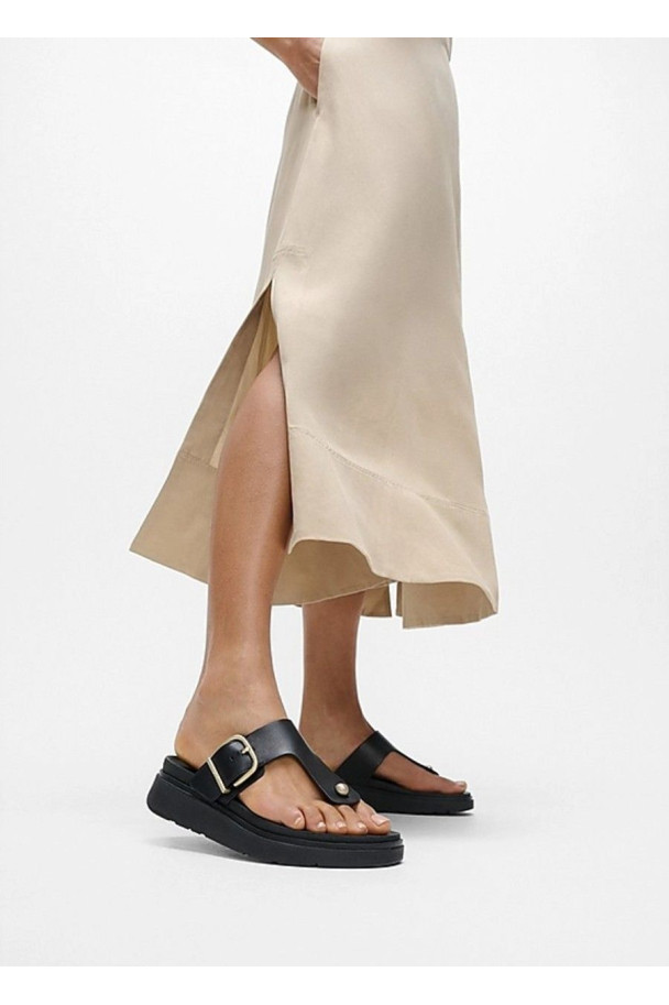 FITFLOP SANDALIA HEBILLA DEDO NEGRA