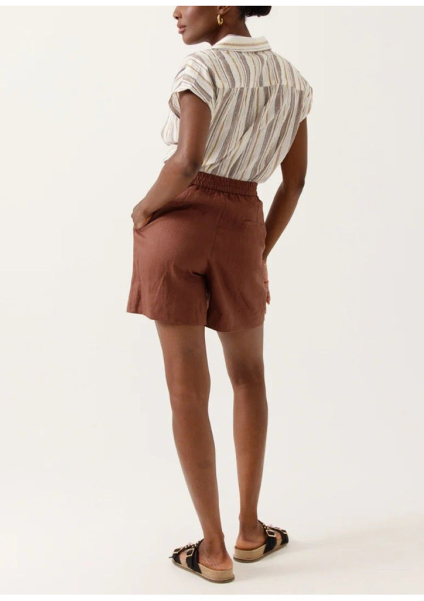 ARTLOVE BLUSA LYSIANE MARRON