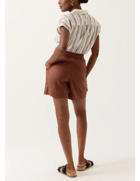 ARTLOVE BLUSA LYSIANE MARRON