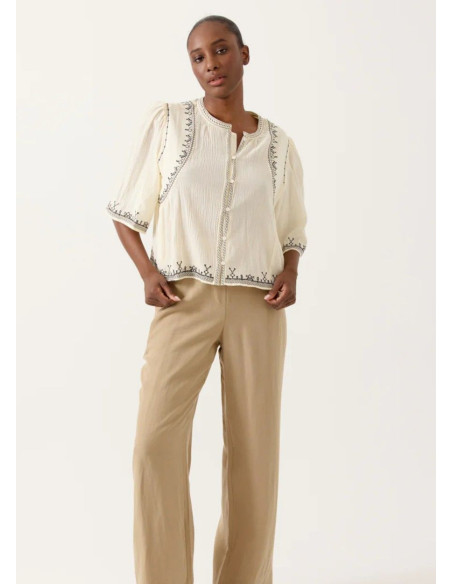 ARTLOVE CAMISA MELISCA YELLOW