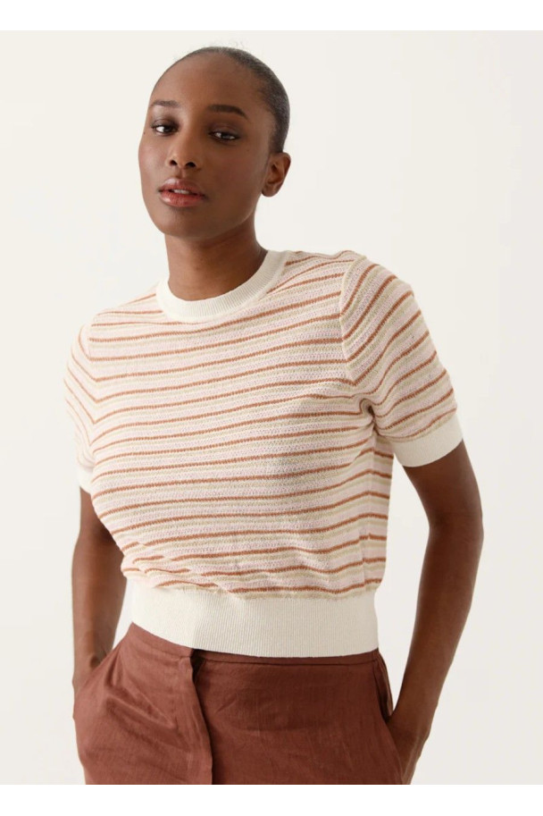 ARTLOVE JERSEY LYSEANE TERRACOTA