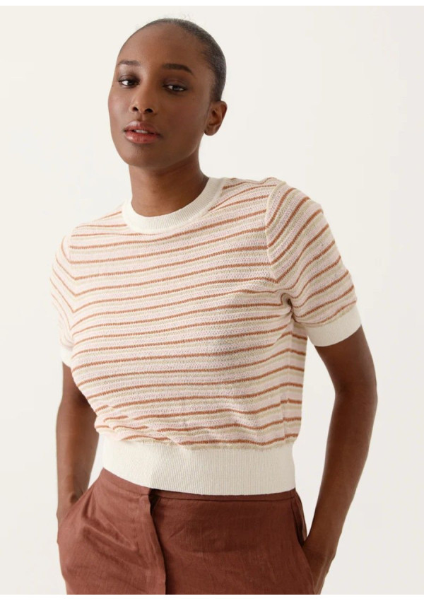 ARTLOVE JERSEY LYSEANE TERRACOTA