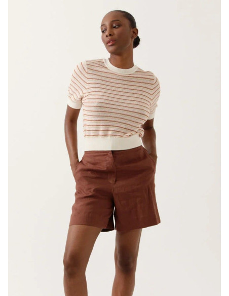 ARTLOVE JERSEY LYSEANE TERRACOTA