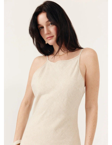 ARTLOVE VESTIDO LIORA BEIGE