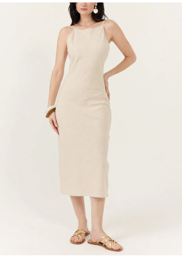 ARTLOVE VESTIDO LIORA BEIGE