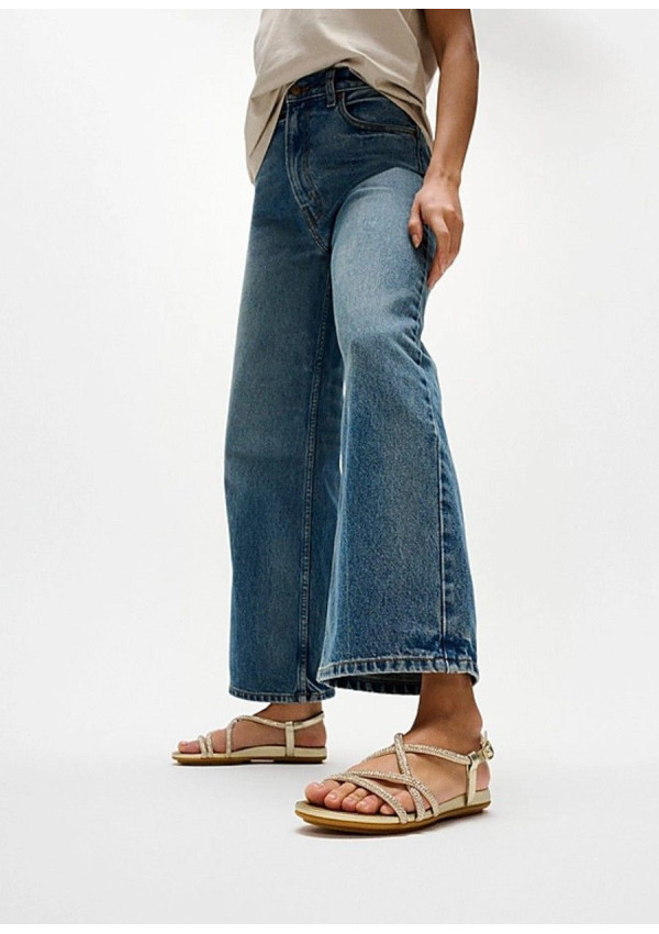 FITFLOP SANDALIA GRACIE CRYSTAL PLATINO