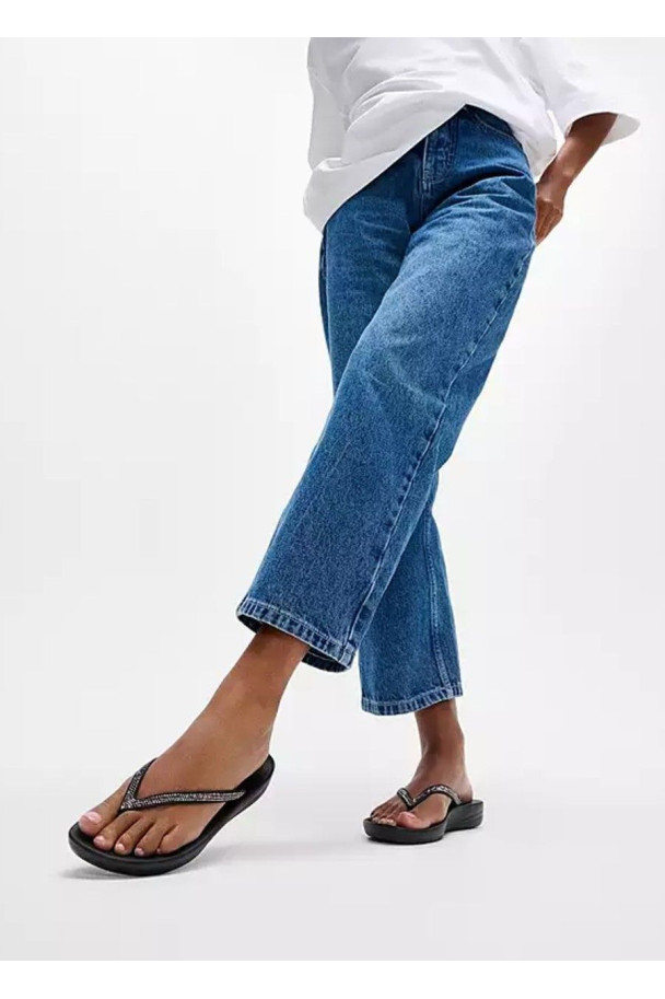 FITFLOP SANDALIA IQUSHION SPARKLE BLACK