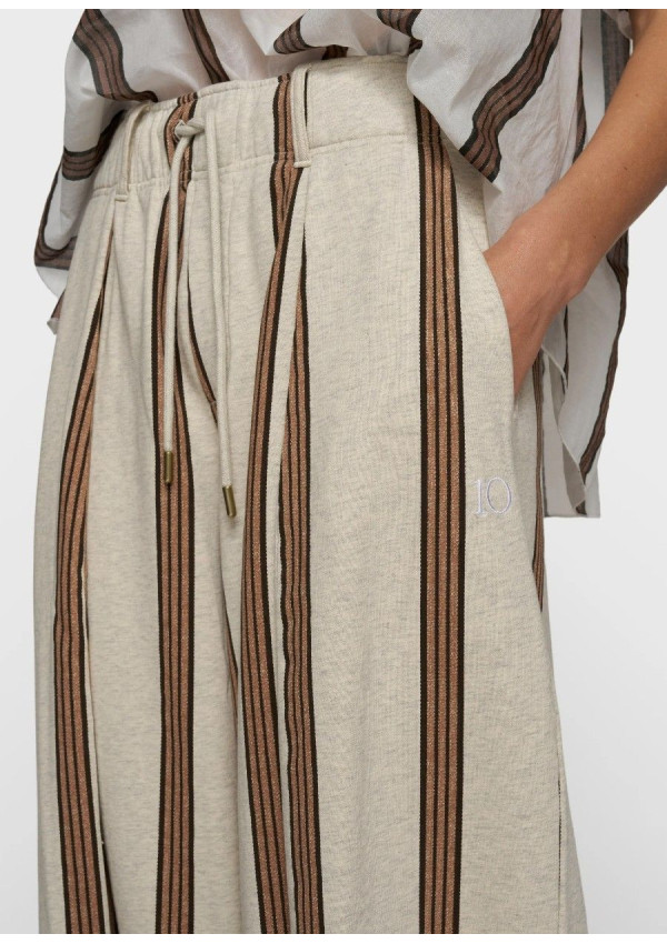 10 DAYS PANTALON BAR PIECE STRIPE