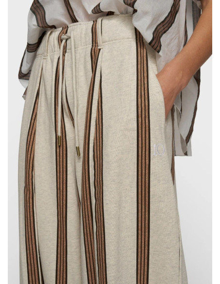 10 DAYS PANTALON BAR PIECE STRIPE