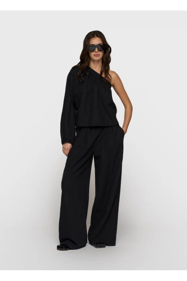 10 DAYS PANTALON FLOWY LINEN