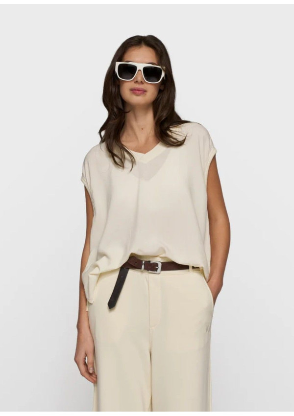 10 DAYS TOP V-NECK VISCOSA