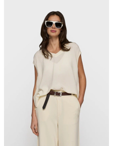 10 DAYS TOP V-NECK VISCOSA