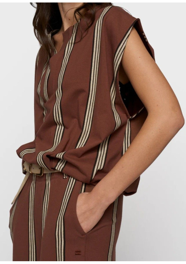 10 DAYS TOP BALLOON STRIPES