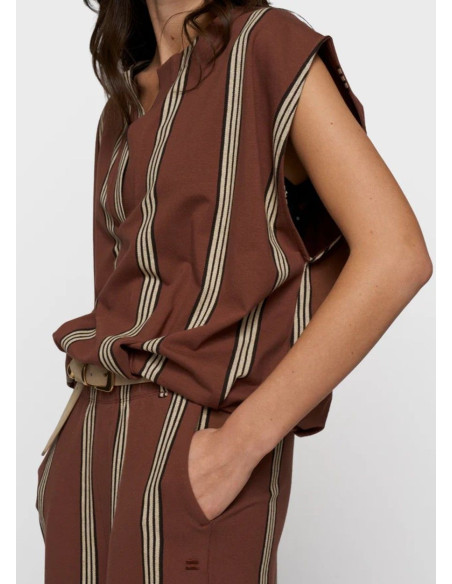 10 DAYS TOP BALLOON STRIPES