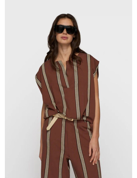 10 DAYS TOP BALLOON STRIPES