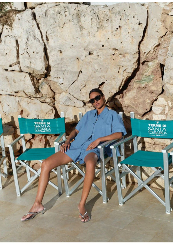 BY BAR SHORTS LIO POPLIN REGATA BLUE