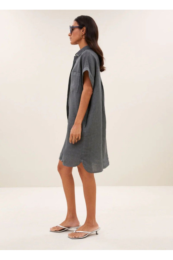BY BAR VESTIDO HEILA CHARCOAL