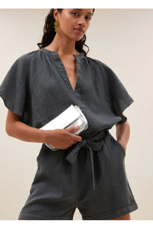 BY BAR SHORTS JUNE CHARCOAL