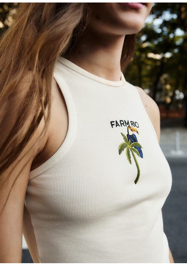 FARM RIO TANK TOP TUCANISSIMO