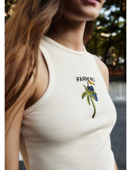 FARM RIO TANK TOP TUCANISSIMO