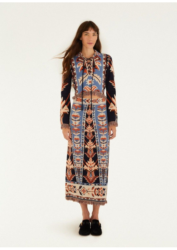 FARM RIO FALDA TAPESTRY BLUE