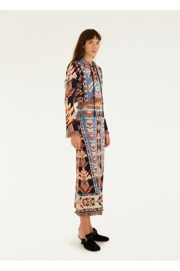 FARM RIO FALDA TAPESTRY BLUE