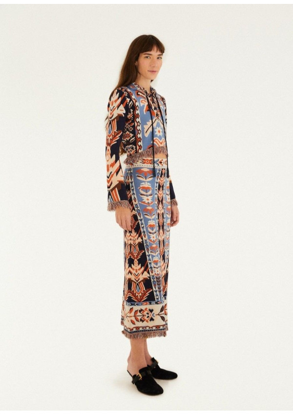 FARM RIO FALDA TAPESTRY BLUE