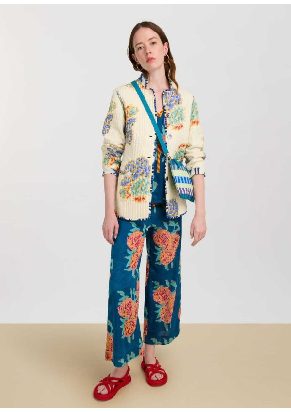 LISA CORTI PANTALÓN CABANA FLORES