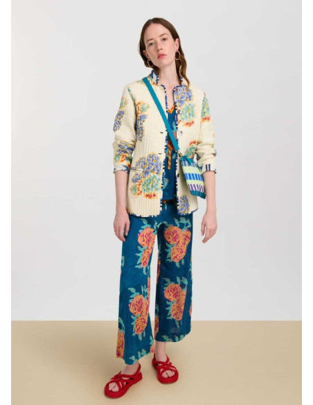 LISA CORTI PANTALÓN CABANA FLORES