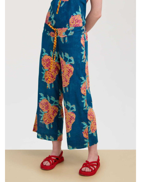 LISA CORTI PANTALÓN CABANA FLORES