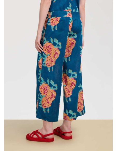 LISA CORTI PANTALÓN CABANA FLORES