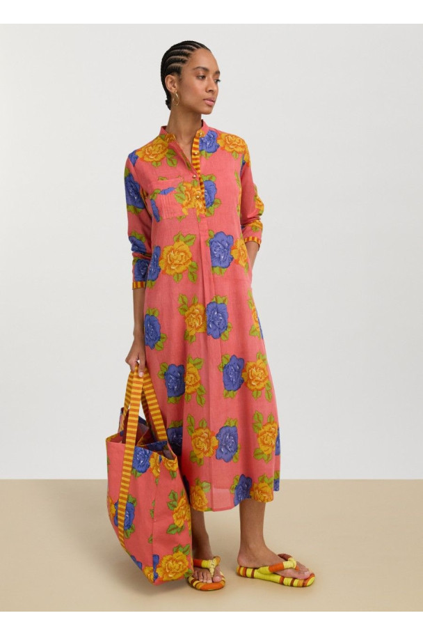 LISA CORTI LONG KURTA OLD PINK