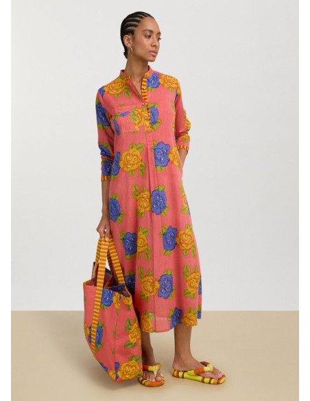 LISA CORTI LONG KURTA OLD PINK