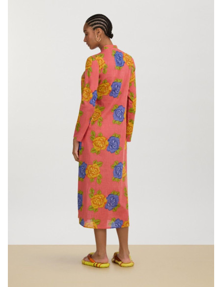 LISA CORTI LONG KURTA OLD PINK