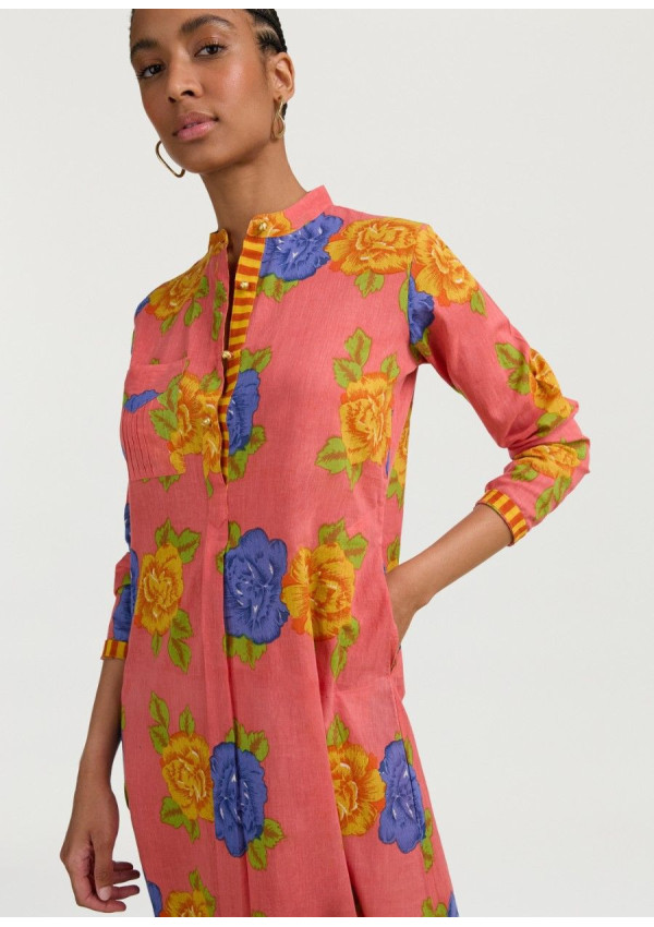 LISA CORTI LONG KURTA OLD PINK
