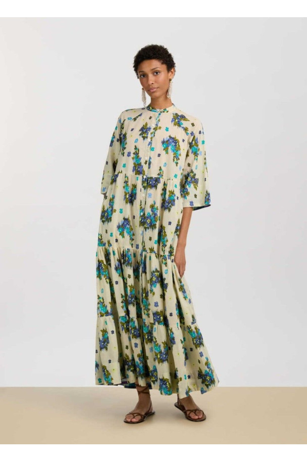 LISA CORTI VESTIDO RAMBAGH IVORY