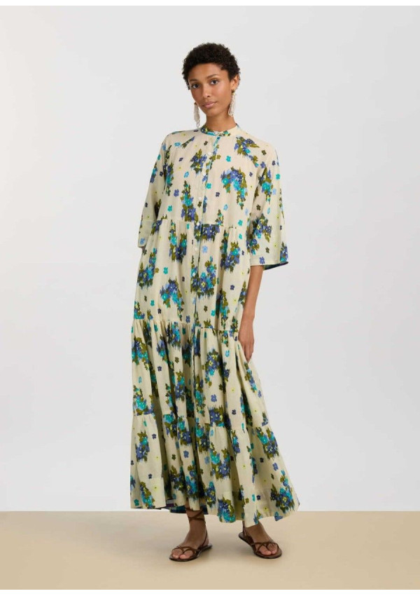 LISA CORTI VESTIDO RAMBAGH IVORY
