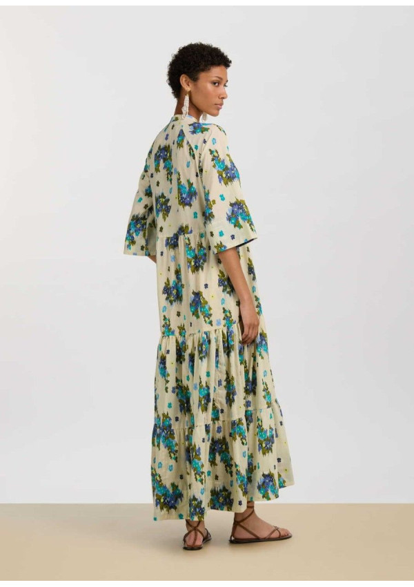 LISA CORTI VESTIDO RAMBAGH IVORY