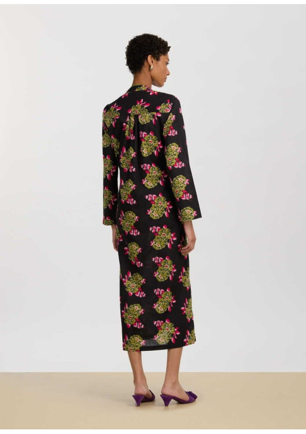 LISA CORTI RADHA CAFTAN BLACK