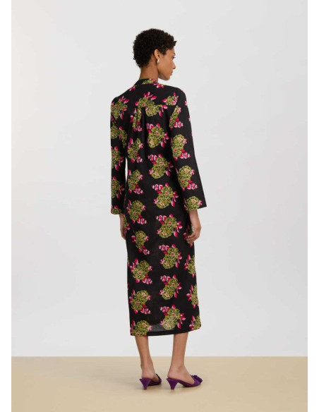 LISA CORTI RADHA CAFTAN BLACK