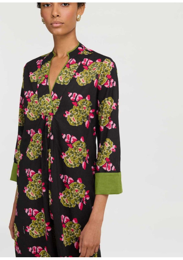LISA CORTI RADHA CAFTAN BLACK